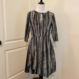 Tracy Reese Palm Leaf Bubble Dress, size
10